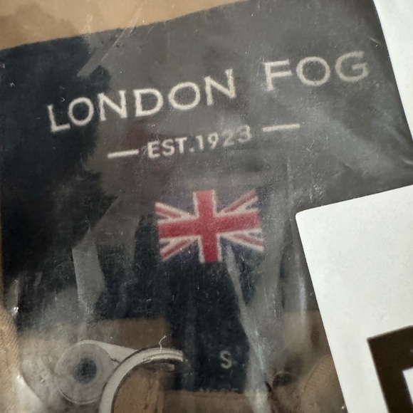 LONDON FOG Women's Single Breasted Long Trench Coat With Epaulettes and Belt S - Picture 4 of 5